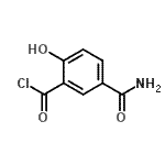 CAS#: 60795-46-2， 5-Carbamoyl-2-Hydroxybenzoyl Chloride