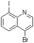 CAS#: 608143-12-0， 4-Bromo-8-iodoquinoline