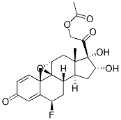CAS#: 60864-48-4， 9beta,11alpha-Epoxy-6beta-Fluoro-16alpha,17,21-Trihydroxypregna-1,4-Diene-3,20-Dione 21-Acetate