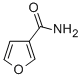 structure of CAS# 609-35-8, 3-Furanecarboxamide