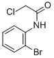 结构式 CAS# 6090-78-4, N-(2-溴-苯基)-2-氯-乙酰胺
