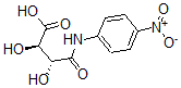 structure of CAS# 60908-35-2, (2R,3R)-2,3-Dihydroxy-4-[(4-Nitrophenyl)Amino]-4-Oxo-Butanoic Acid