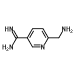 CAS#: 609345-78-0， 6-(Aminomethyl)-3-pyridinecarboximidamide