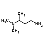 structure of CAS# 60978-33-8, N<Sup>3</Sup>,N<Sup>3</Sup>-Dimethyl-1,3-Butanediamine;(3-amino-1-methylpropyl)dimethylamine;N-(3-Amino-1-methylpropyl)dimethylamine;N-(3-Amino-1-methylpropyl)-N,N-dimethylamine