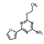 CAS#: 609818-31-7， 4-Ethoxy-6-(2-furyl)-1,3,5-triazin-2-amine