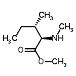 CAS#: 610800-54-9， Methyl N-methyl-D-alloisoleucinate