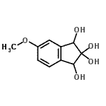 CAS#: 611187-72-5， 5-Methoxy-1,3-dihydro-2H-indene-1,2,2,3-tetrol