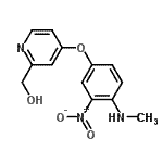 CAS#: 611226-24-5， {4-[4-(Methylamino)-3-nitrophenoxy]-2-pyridinyl}methanol