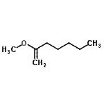 CAS#: 61142-46-9， 2-Methoxy-1-Heptene