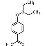 CAS#: 61142-59-4， 4-Acetylphenyl diethylborinate