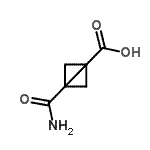CAS#: 61168-43-2， 3-Carbamoylbicyclo[1.1.0]Butane-1-Carboxylic Acid