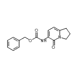 CAS#: 612065-14-2， Benzyl (5-oxo-1,2,3,5-tetrahydro-6-indolizinyl)carbamate