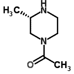 CAS#: 612493-89-7， 1-[(3S)-3-Methyl-1-piperazinyl]ethanone