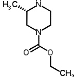 CAS#: 612493-91-1， Ethyl (3S)-3-methyl-1-piperazinecarboxylate
