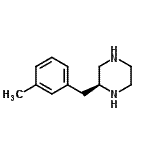 CAS#: 612502-35-9， (2S)-2-(3-Methylbenzyl)piperazine