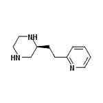 CAS#: 612503-13-6， (2S)-2-[2-(2-Pyridinyl)ethyl]piperazine