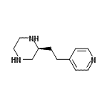 CAS#: 612503-14-7， (2S)-2-[2-(4-Pyridinyl)ethyl]piperazine