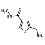 CAS#: 612512-16-0， 5-(Aminomethyl)-N-methyl-3-furamide