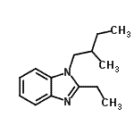 CAS#: 612524-38-6， 2-Ethyl-1-(2-methylbutyl)-1H-benzimidazole