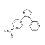 CAS#: 61278-54-4， 5-(4-Nitrophenyl)-1-Phenyl-Imidazole