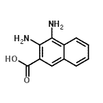 CAS#: 612806-13-0， 3,4-Diamino-2-naphthoic acid