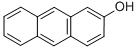 structure of CAS# 613-14-9, 2-Hydroxyanthracene;2-Anthracenol;2-Anthrol;2-Anthracenol (9Ci)
