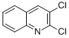 structure of CAS# 613-18-3, 2,3-Dichloroquinoline;2,3-DICHLOROQUINOLINE