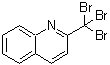 structure of CAS# 613-53-6, alpha,alpha,alpha-Tribromoquinaldine;Quinoline, 2-(Tribromomethyl)-;Zinc08078163;2-(Alpha,Alpha,Alpha-Tribromomethyl)Quinoline