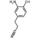 CAS#: 61310-06-3， 3-(3-Amino-4-Hydroxyphenyl)Propanenitrile