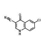 CAS#: 61338-16-7， 6-Chloro-4-Oxo-1,4-Dihydro-3-Quinolinecarbonitrile