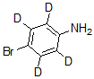 CAS#: 61357-76-4， 4-Bromo-Benzen-2,3,5,6-D4-Amine