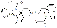 CAS#: 61380-41-4, cis-(-)-4-(Methoxycarbonyl)-3-Methyl-1-Phenethyl-4-(N-Phenylpropionylamino)Piperidinium Hydrogen Oxalate