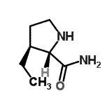 CAS#: 61406-75-5， (3S)-3-Ethyl-L-Prolinamide
