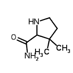 CAS#: 61406-81-3， 3,3-Dimethylprolinamide