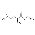 CAS#: 6141-43-1， Ethyl L-(5,5-<Sup>2</Sup>H<Sub>2</Sub>)Norleucinate