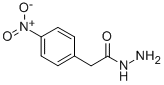 结构式 CAS# 6144-81-6, 2-(4-硝基苯基)乙酰肼