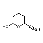 CAS#: 614751-90-5， 6-Ethynyltetrahydro-2H-pyran-2-ol