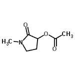 CAS#: 614754-14-2， 1-Methyl-2-oxo-3-pyrrolidinyl acetate