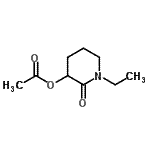 CAS#: 614754-20-0， 1-Ethyl-2-oxo-3-piperidinyl acetate