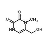 CAS#: 61481-37-6， 6-(Hydroxymethyl)-1-Methyl-1,4-Dihydro-2,3-Pyrazinedione