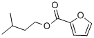 structure of CAS# 615-12-3, 2-Furancarboxylic Acid Isoamyl Ester;Isopentyl Furan-2-Carboxylate;2-Furancarboxylic Acid Isopentyl Ester;Furan-2-Carboxylic Acid Isoamyl Ester