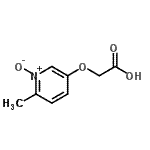 CAS#: 615568-74-6， [(6-Methyl-1-oxido-3-pyridinyl)oxy]acetic acid