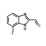 CAS#: 615568-96-2， 7-Fluoro-1H-benzimidazole-2-carbaldehyde