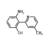 CAS#: 615572-75-3， 3-Amino-2-(4-methyl-2-pyridinyl)phenol