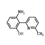 CAS#: 615572-77-5， 3-Amino-2-(6-methyl-2-pyridinyl)phenol
