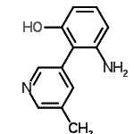 CAS#: 615572-96-8， 3-Amino-2-(5-methyl-3-pyridinyl)phenol