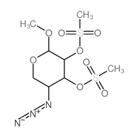CAS#: 6160-92-5， Methyl 4-Azido-2-O,3-O-Bis(Methylsulfonyl)-4-Deoxy-alpha-D-Xylopyranoside