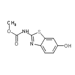 CAS#: 61610-56-8， Methyl (6-Hydroxy-1,3-Benzothiazol-2-Yl)Carbamate