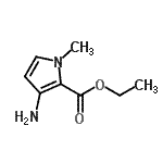 CAS#: 616225-05-9， Ethyl 3-amino-1-methyl-1H-pyrrole-2-carboxylate