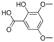 CAS#: 61637-60-3， 3,5-Dimethoxysalicylic Acid